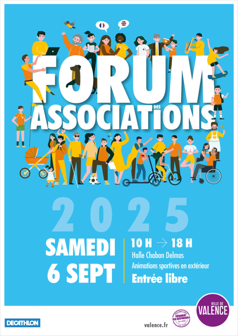 affiche forum des associations 2025