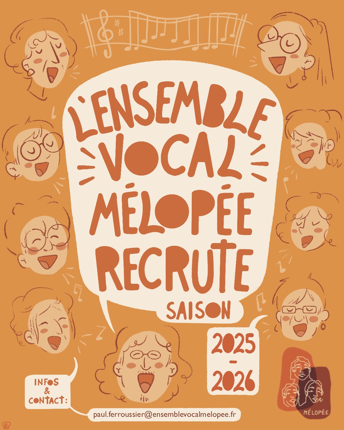 affiche recrutement