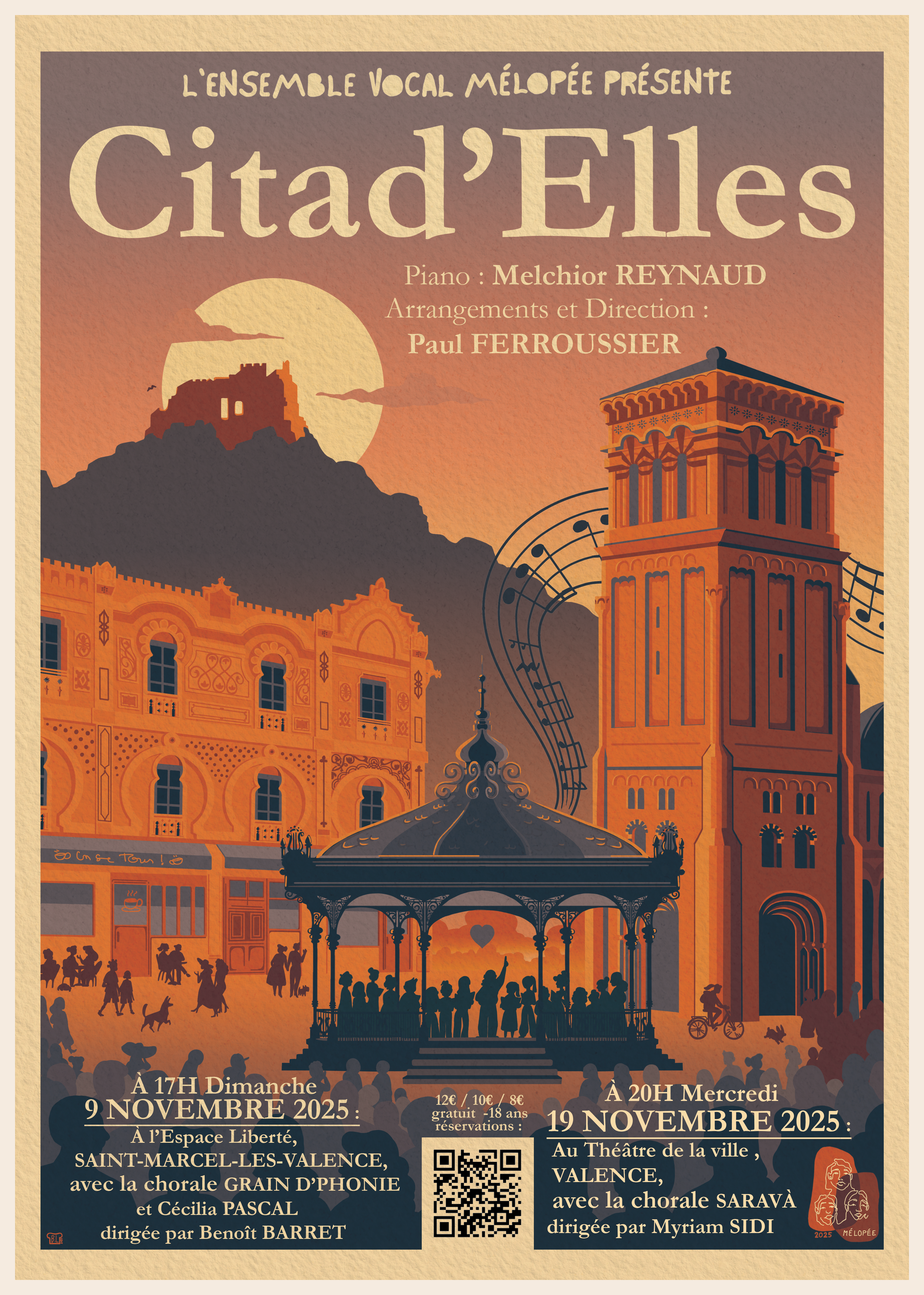 Affiche citad'elles double dates