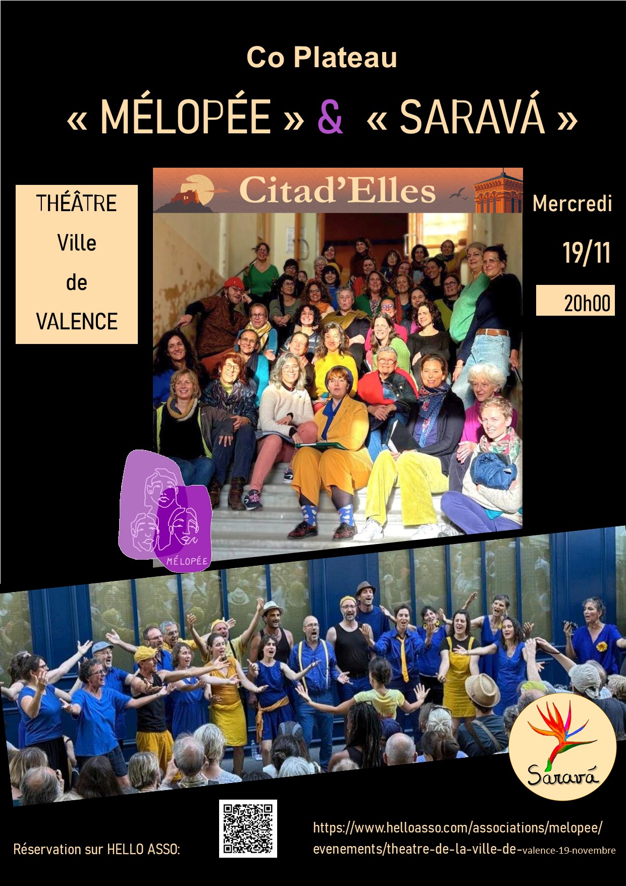 Affiche citad'elles sarava